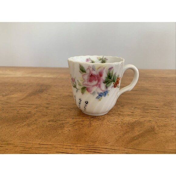 Vintage Ucagoo China Demitasse Footed Cup And Saucer Made In Occupied Japan - Picture 1 of 10